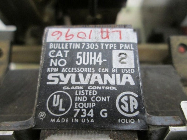 SYLVANIA 5UH4-2 RELAY 220-240 VAC UNMP