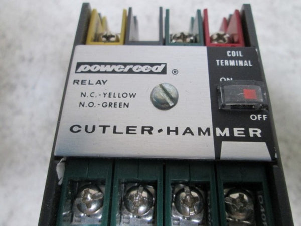 CUTLER HAMMER D40RR51A S751213 TYPE R REED RELAY 120VAC NSMP