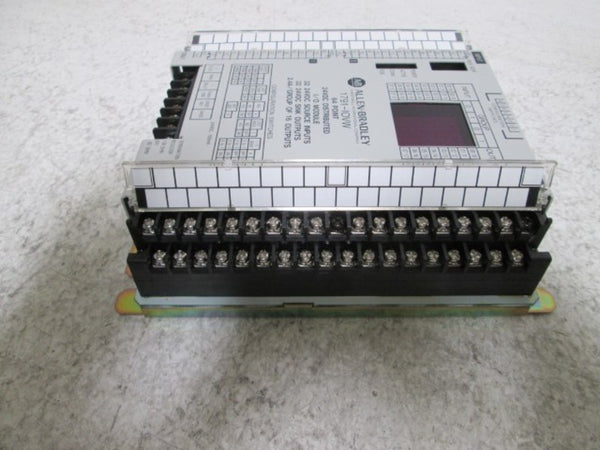 ALLEN BRADLEY 1791-IOVW SER. A I/O MODULE 64 POINT 24VDC NSMP