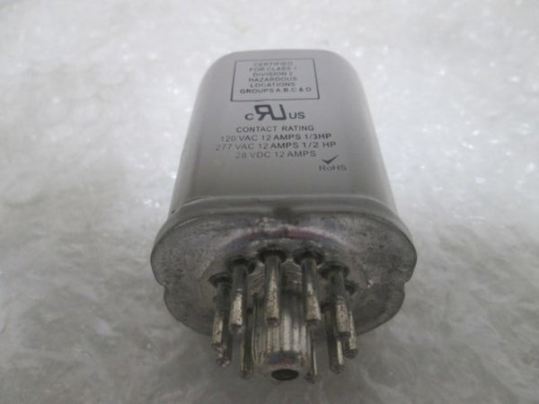 DAYTON 1EGZ9 RELAY 12AMP 120VAC NSMP