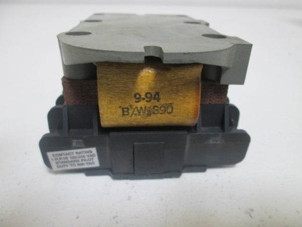 MAGNETEK 1500-F-L1-S8 LIQUID LEVEL CONTROL RELAY UNMP