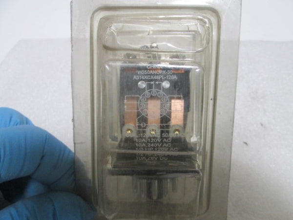 STRUTHERS-DUNN W250ANCPX-30 RELAY 10AMP 120VAC 50/60HZ NSMP
