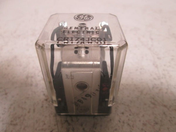 GENERAL ELECTRIC CR174JC01 RELAY 8 BLADE NSMP