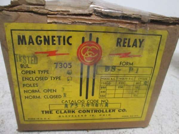 CLARK A73-64446A MAGNETIC RELAY NSMP