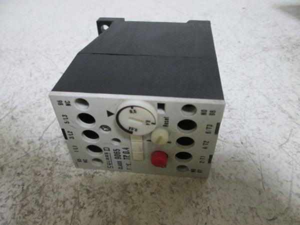 SQUARE D 9065-TR-0,4 OVERLOAD RELAY UNMP
