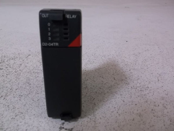 PLC DIRECT D2-04TR OUTPUT MODULE RELAY 4POINT UNMP