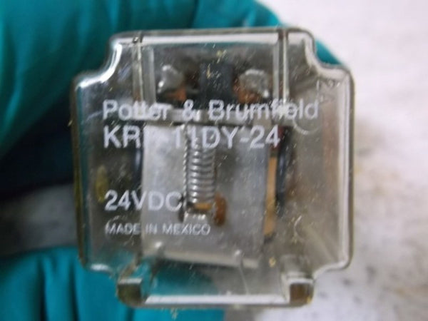POTTER & BRUMFIELD KRP-11DY-24 POWER RELAY NSMP