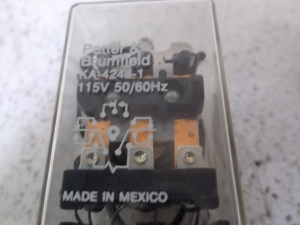 POTTER & BRUMFIELD KA-4244-1 RELAY NSNP