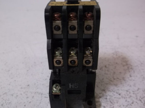 YASKAWA RA-6E2 AC MAGNETIC CONTROL RELAY UNMP