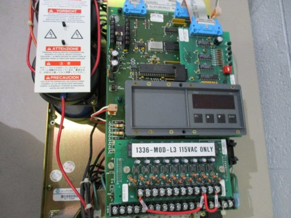 ALLEN BRADLEY 1336-B015-EOE SER. A AC DRIVE UNMP