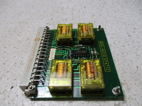 MOS-AVOID STATIC 24570505 RELAY BOARD FOR ALARM NSNP