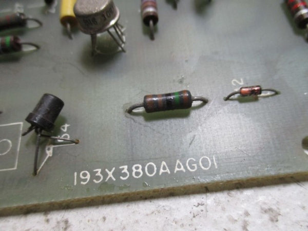 GENERAL ELECTRIC 193X380AAG01 POWER SUPPLY BOARD 36B605266AA-A-X  NSNP