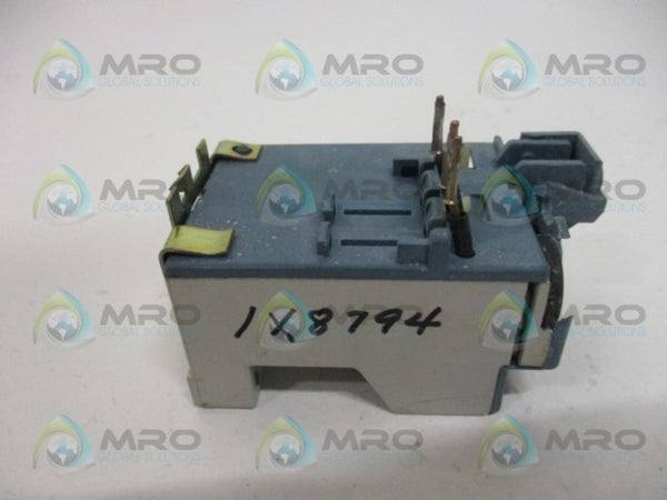 WESTINGHOUSE K7D2.2 OVERLOAD RELAY 1.4-2.2A (AS PICTURED) UNMP