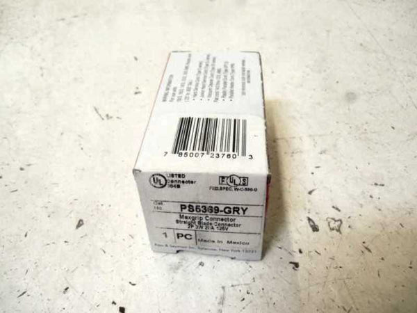 PASS & SEYMOUR PS5369-GRY CONNECTOR NSMP