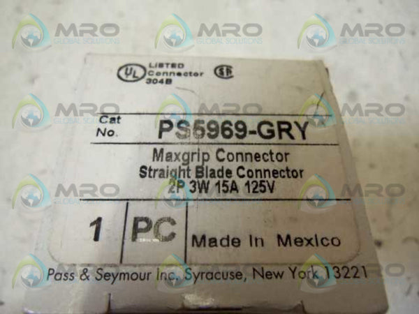 PASS & SEYMOUR PS5969-GRY CONNECTOR NSMP