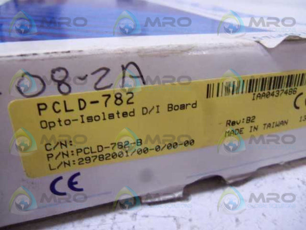 ADVANTECH PCLD-782 OPTO-ISOLATED D/I BOARD NSMP