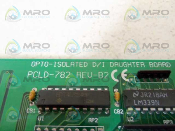 ADVANTECH PCLD-782 OPTO-ISOLATED D/I BOARD NSMP