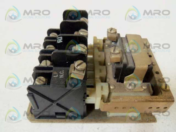 WARD LEONARD 447-940111 RELAY UNMP