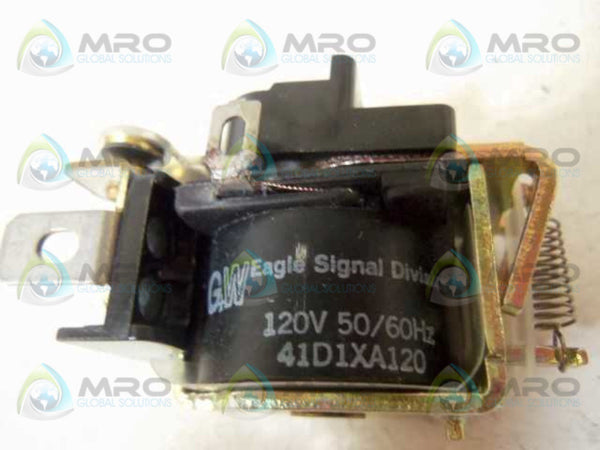 EAGLE SIGNAL 41D1XA120 POWER RELAY NSMP