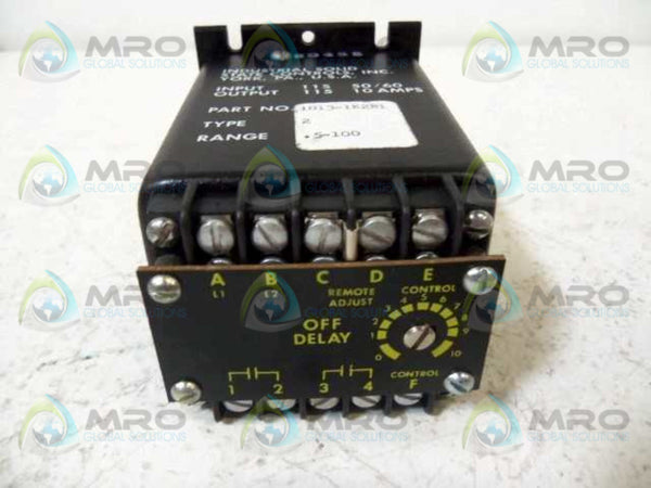 ISSC 1013-1-K-2-B1 DELAY RELAY RANGE: .5-100 NSMP