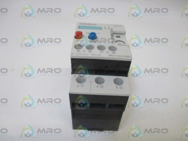 SIEMENS 3RU1126-4BD0 OVERLOAD RELAY 20-25A UNMP