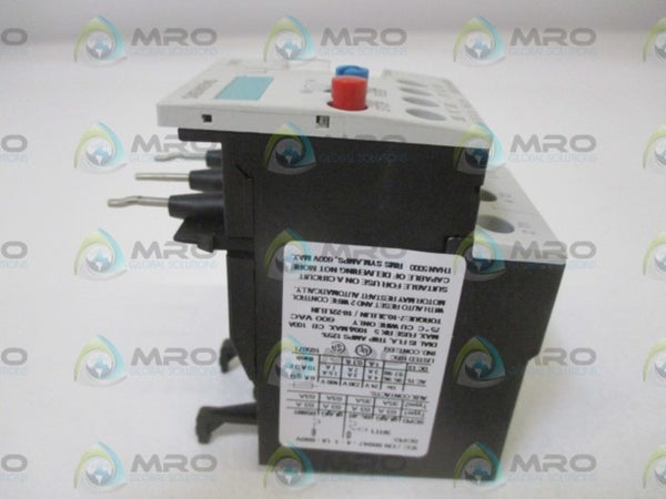SIEMENS 3RU1126-4BD0 OVERLOAD RELAY 20-25A UNMP