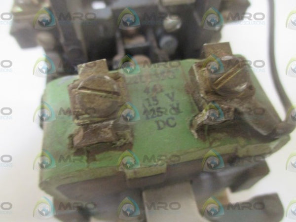 GENERAL ELECTRIC 2811A202G RELAY UNMP