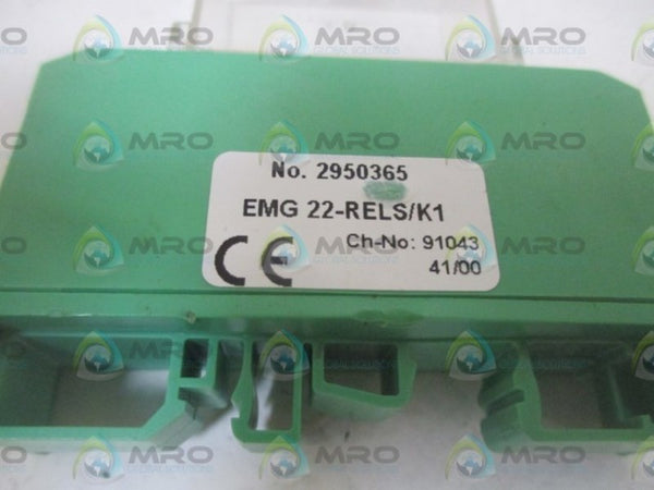 PHOENIX CONTACT 2950365 CONTROL RELAY NSNP