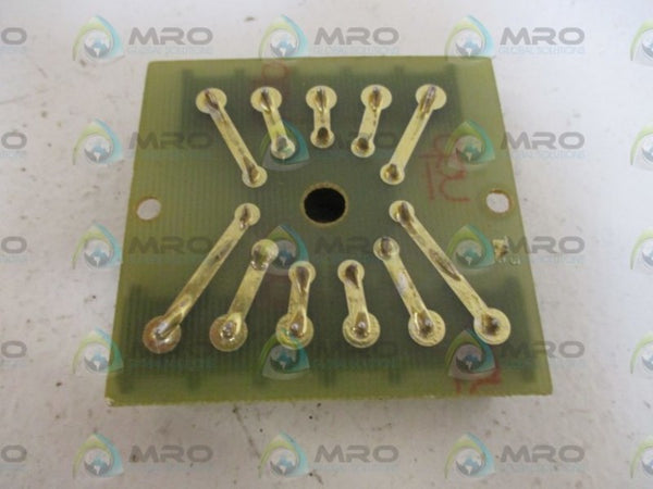 LOT OF 10 CURTIS RS11 RELAY SOCKET NSNP