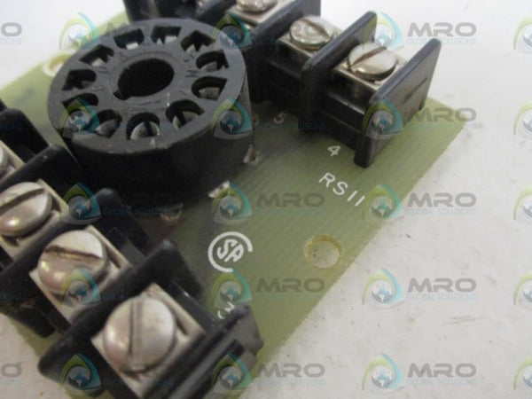 LOT OF 10 CURTIS RS11 RELAY SOCKET NSNP