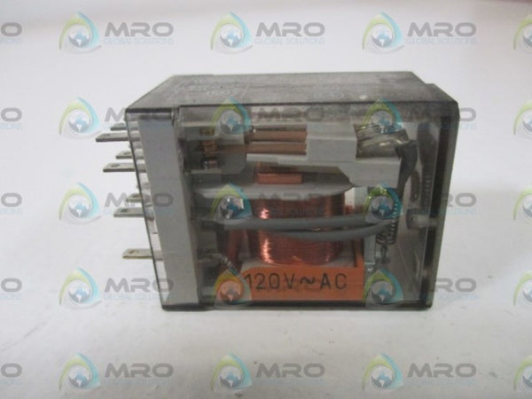 FINDER 55.34.8.120.0000 RELAY 7A 250V 120VAC NSNP