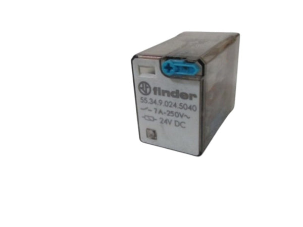 FINDER 55.34.9.024.5040 RELAY 7A 250V 24VDC NSNP