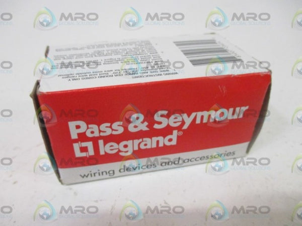 PASS & SEYMOUR PSL515-P TURNLOK PLUG 15A, 125V NSMP