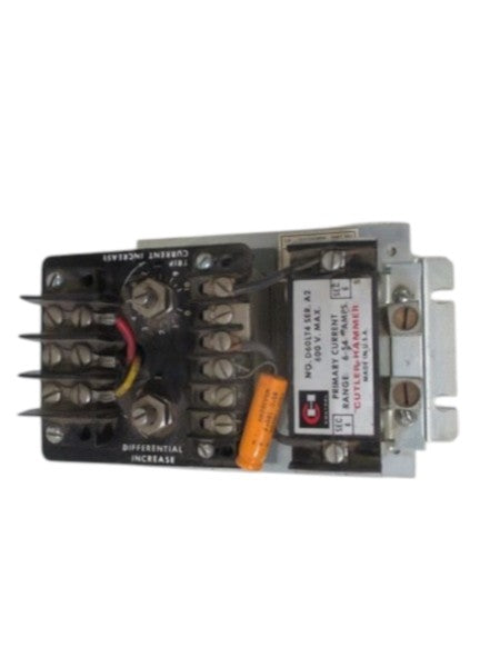 CUTLER HAMMER D60LAO CURRENT RELAY UNMP