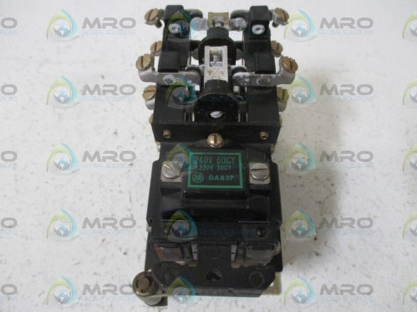 ALLEN BRADLEY 700-B440B020 SER.A AC RELAY UNMP