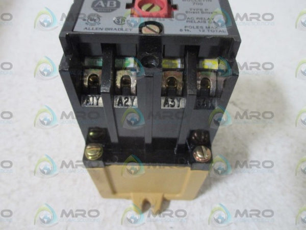 ALLEN BRADLEY 700-P200A1 SER. B AC RELAY UNMP