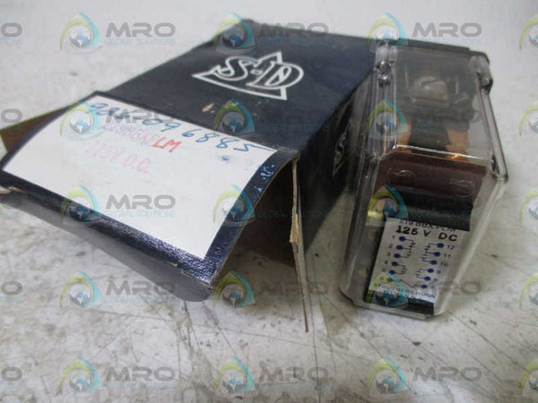 STRUTHERS-DUNN 219BBXPLM RELAY 125VDC NSMP