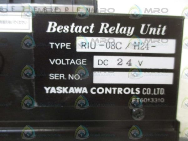 YASKAWA RIU-08C/H24 RELAY UNIT NSNP