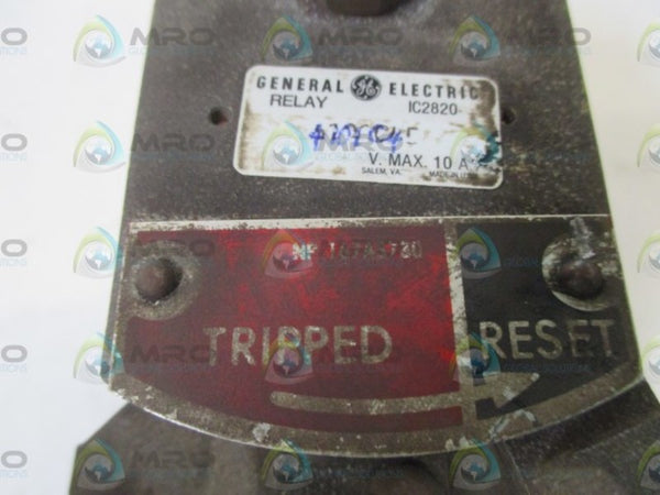 GENERAL ELECTRIC 4101C4E RELAY UNMP