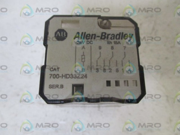 ALLEN BRADLEY 700-HD33Z24 SER.B RELAY UNMP