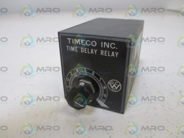 G.C. WILSON & COMPANY 591-16T TIME DELAY RELAY UNMP