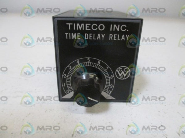 G.C. WILSON & COMPANY 591-16T TIME DELAY RELAY UNMP