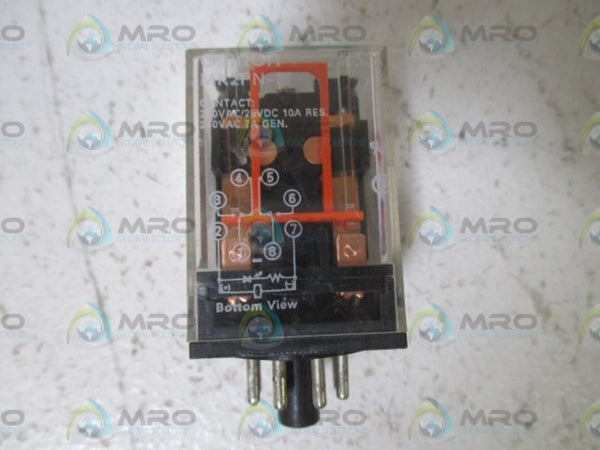 OMRON MK2PN-1 RELAY 24VDC 10A UNMP
