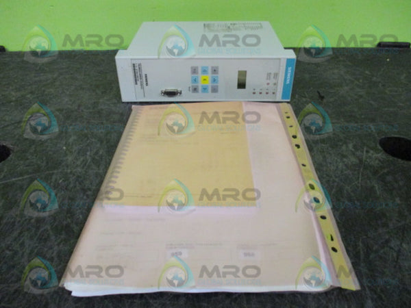 SIEMENS 7SJ6022-4EB20-1HJ0/CC OVERCURRENT PROTECTION RELAY NSMP