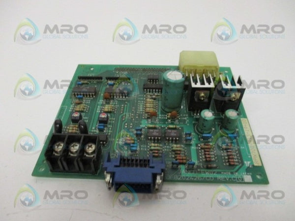 YASKAWA JANCD-EW02 ANALOG OUTPUT BOARD UNMP