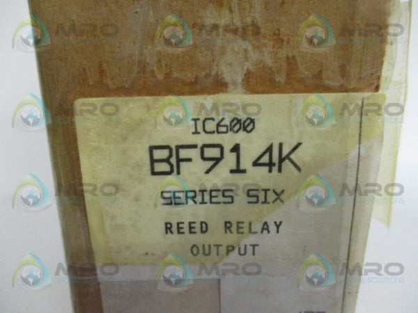 FANUC IC600BF914K REED RELAY OUTPUT MODULE NSMP