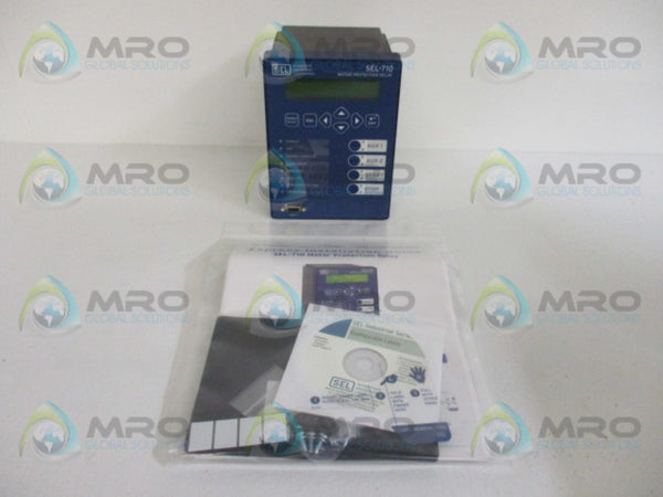 SEL SEL-710 071001ABA9X72850101 MOTOR PROTECTION RELAY NSMP