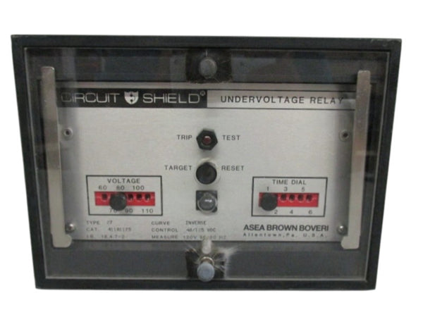 ASEA BROWN BOVERI 411R1175 UNDERVOLTAGE RELAY UNMP