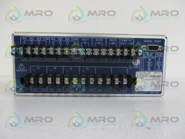 SEL SEL-551C 0551C0C2533X OVERCURRENT RELAY RECLOSING RELAY NSMP