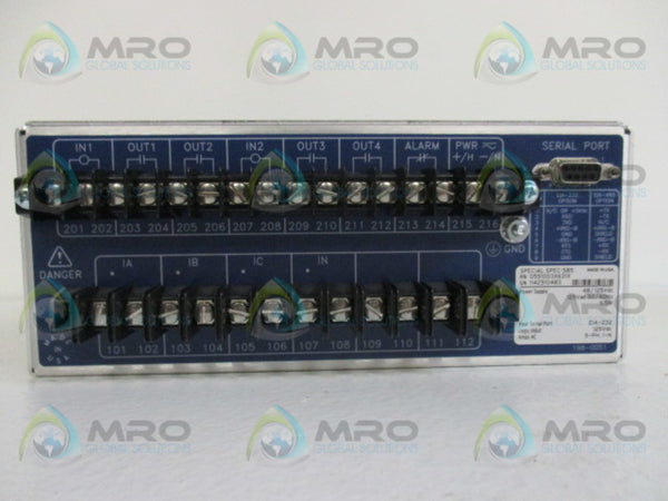 SEL SEL-551 0551003X631X OVERCURRENT RELAY RECLOSING RELAY NSMP
